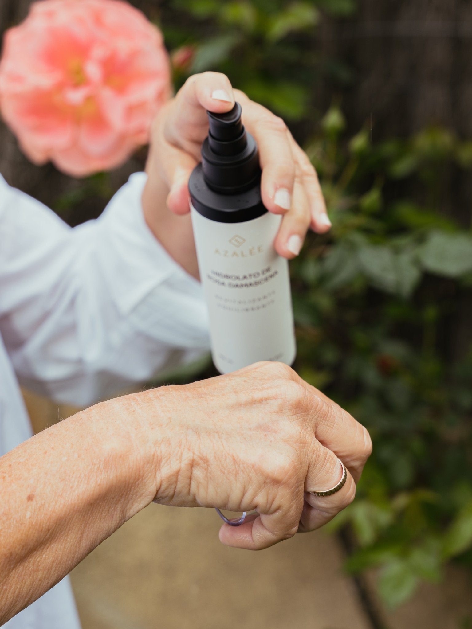 Hidrolato de Rosa Damascena y Áloe Vera